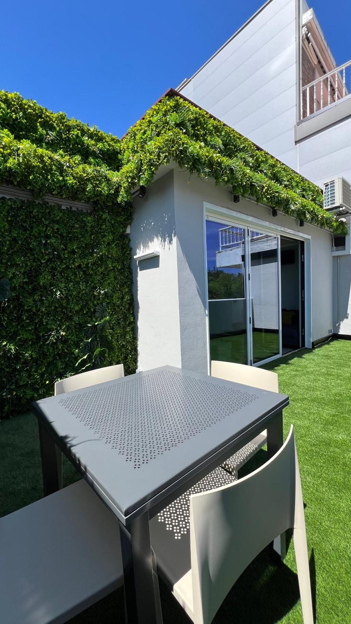 La Terraza Del Atico Con Parking Incluido Apartment Vigo Bagian luar foto